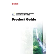 Canon CanoScan D646U manual cover