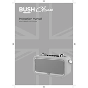 Bush WO268 Radio manual cover