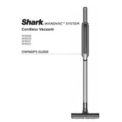 Shark Wandvac WS620 Vacuum manual cover