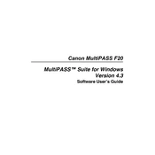 Canon MultiPASS F20