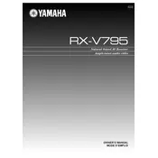 Yamaha RX-V795 Receiver manual cover