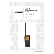 Lowrance Link-2 VHF Radio manual cover