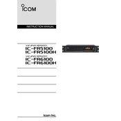 Icom IC-FR5100 Repeater manual cover