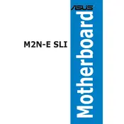 ASUS M2N-E SLI Motherboard manual cover