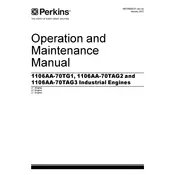 Perkins 1106AA-70TG1 Engine manual cover