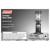 Coleman NorthStar Propane Lantern 2500A manual cover