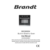 Brandt BKFC2070X Oven manual cover