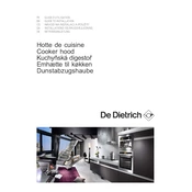 De Dietrich DHD771X Hood manual cover