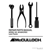 McCulloch MI180HCRDC manual cover