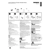 Lenovo Essential Compact Wireless Mouse manual cover