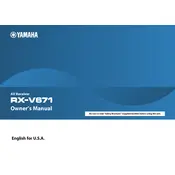 Yamaha RX-V671 Receiver