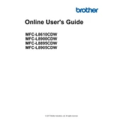 Brother MFC-L8905CDW manual cover