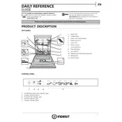 Indesit DIFM 16B1 Dishwasher manual cover