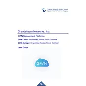 Grandstream GWN Management Platform Software manual cover