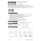 Sealey PTSR5 Rack manual cover