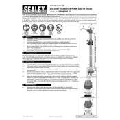 Sealey TP99-205.V3 Pump manual cover