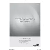 Samsung WF209AN Washing Machine manual cover