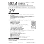 Sealey LP3000.V2 Heater manual cover