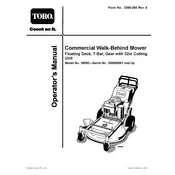 Toro 39092 Mower manual cover