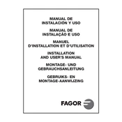 Fagor FIC-35UK Refrigerator manual cover