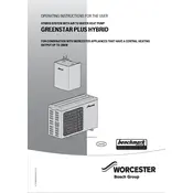 Worcester Greenstar Plus Hybrid 2012 Heat Pump manual cover