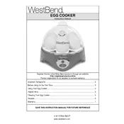 West Bend L5965A 87628 Egg Cooker manual cover