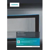 Siemens iQ700 BE634LGS1B Oven manual cover