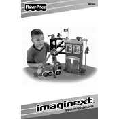 Fisher Price Mattel Imaginext Firehouse N0764 Toy manual cover