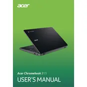 Acer Chromebook 311 C722-K4CN Laptop manual cover