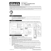 Sealey AK2018.V2 Detector manual cover