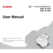 Canon imageFORMULA DR-S130 manual cover