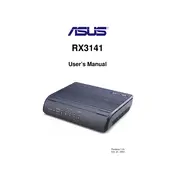 ASUS RX3141 Router manual cover