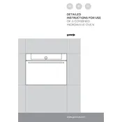 Gorenje BCM598S18X Microwave manual cover