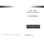 Pyle PLDVDMP4 DVD Player manual cover