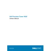 Dell Precision Tower 3420 Workstation manual cover