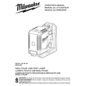 Milwaukee 3510-20 Laser manual cover