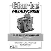 Clarke 6480235 CMPS1 Multi Purpose Sharpener manual cover