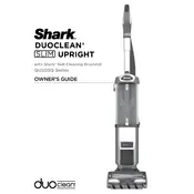 Shark DuoClean Slim QU203Q Vacuum manual cover