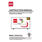 RCA RNSMU5536 TV manual cover