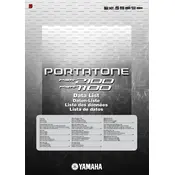 Yamaha PSR-1100 Keyboard