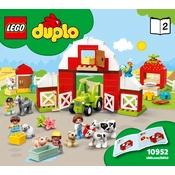 LEGO Duplo 10952-2 Construction Set manual cover