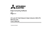 Mitsubishi MELIPC MI5122-VW Data Collector manual cover