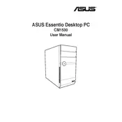 ASUS Essentio CM1530 CPU manual cover