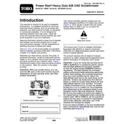 Toro Power Max 928OAE 38850 Snow Thrower