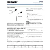 Shure 515SBGX Microphone manual cover