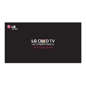 LG 55EA8800 TV manual cover