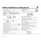 Samsung Family Hub RF22R7551 Refrigerator manual cover