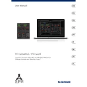 TC Electronic TC2290 NATIVE manual cover