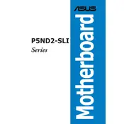 ASUS P5ND2-SLI Motherboard manual cover