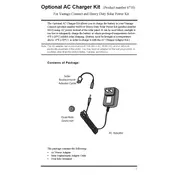 Davis Vantage Connect 6710 Charger manual cover